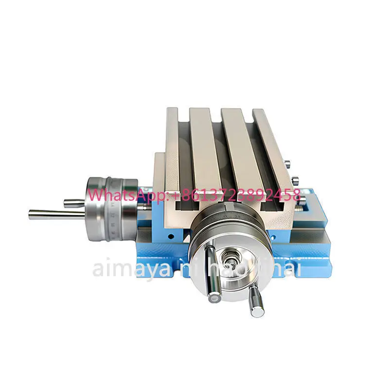 201 Multifunctional Heavy = Precision Drilling and Milling Machine Two-way Mobile Cross Table Flat Mat Table Vise