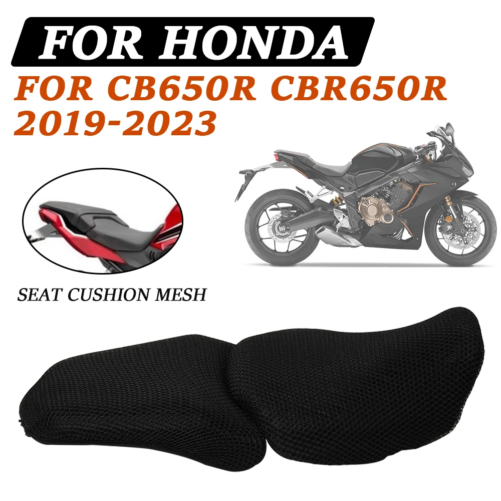 Motorcycle Seat Cushion Cover Thermal Protection Guard For HONDA CBR650R CB650R CB 650 R CBR650 R 2019 2020 2021 2022 2023 Parts