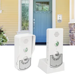 1000m Wireless Intercom Doorbell Long Lasting Time Smart Voice Doorbell For Homes Hotel