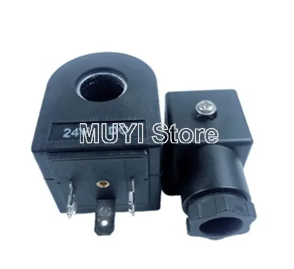 Excavator crane Solenoid Valve Coil M14.31.0001 M14.31.0002 Inner Diameter 14mm, Height 39mm