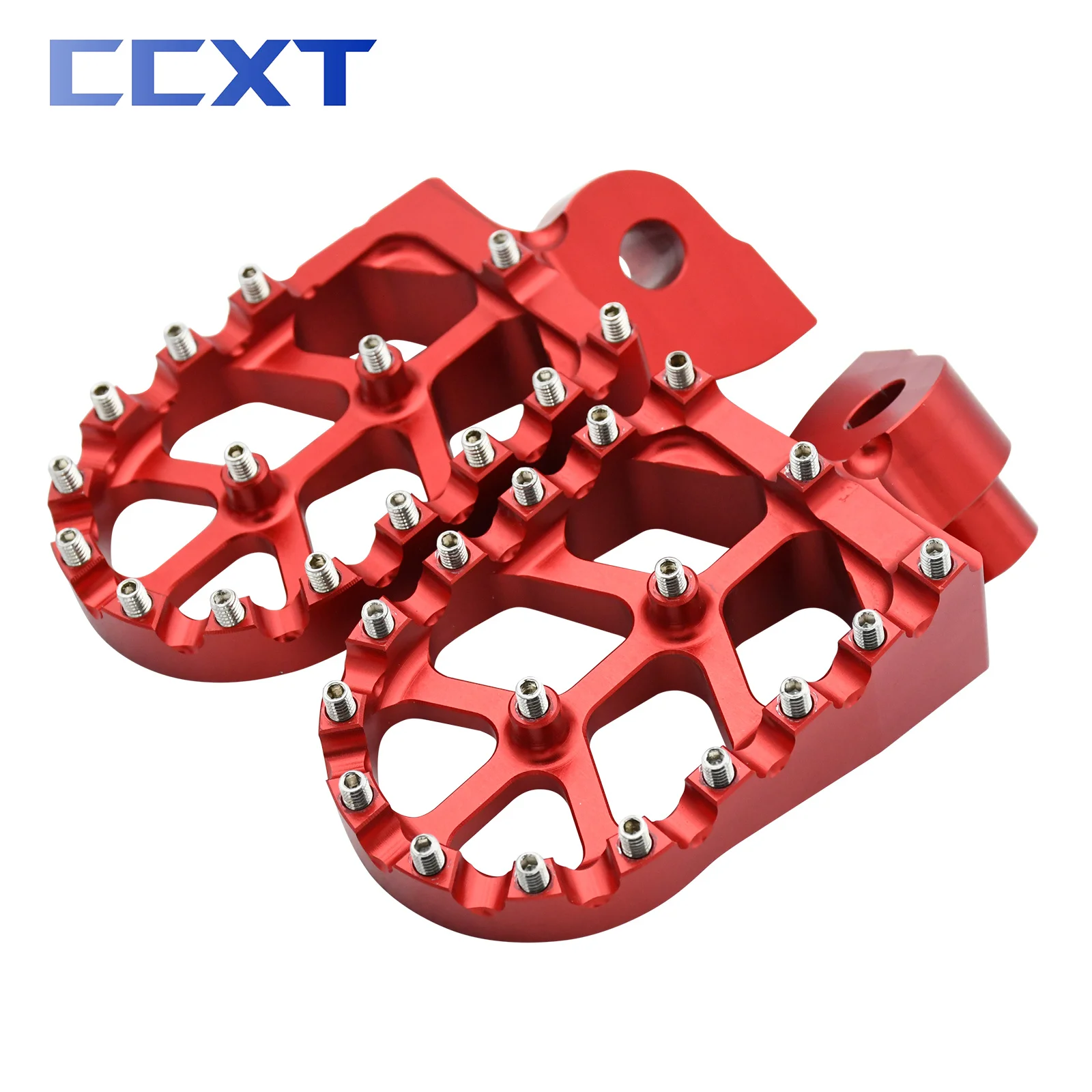 CNC Aluminum Footpegs Pedals Footrest Foot Pegs For Yamaha WR250F WR426F WR450F WR400F  WR250R WR250X 1999-2022 YZ450F YZ250F