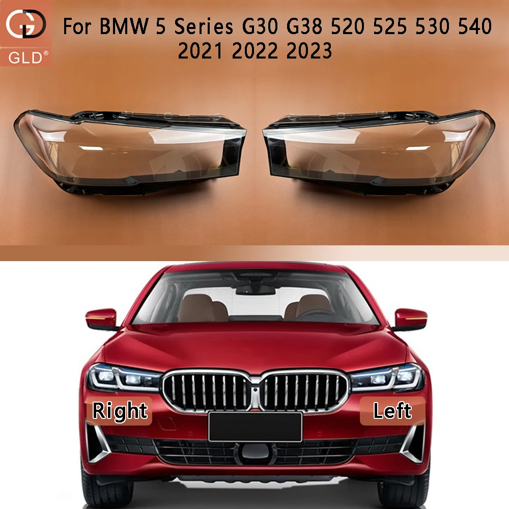 

Прозрачный Абажур для автомобильных фар BMW 5 Series G30 G38 520 525 530 540 2021 2022 2023