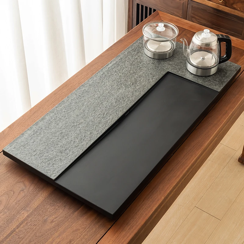 

Kitchen Luxury Tea Tray Marble Ceramic Ceremony Plate Tableware Bar Tea Tray Cafeteria Living Room Bandejas Home Decorationgs