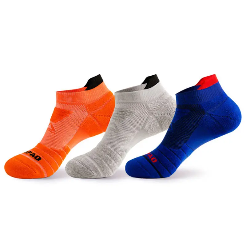 3Pairs Professional Thin Anti-slip Breathable No Sweat Sports Socks Marathon Basketball Yoga Running Socks Athletic Men Women