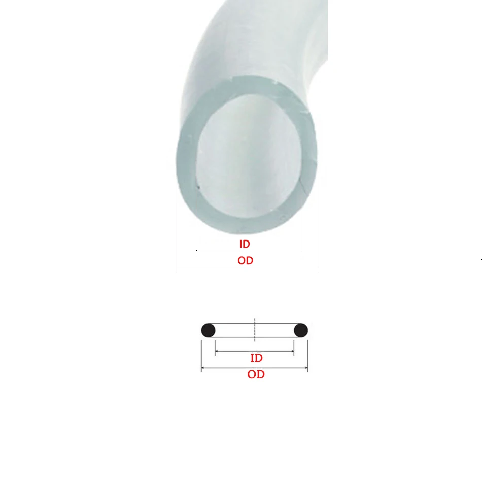 10 m capillaire voedselpoolbuisslang