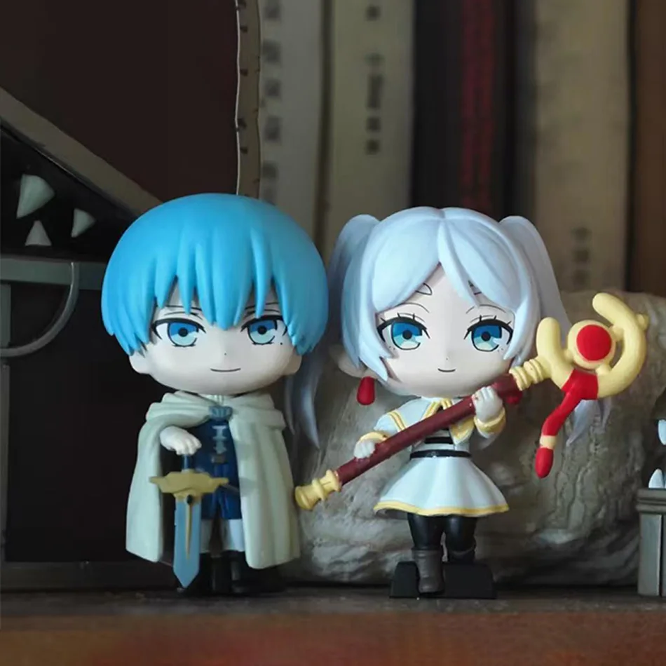 4pcs Frieren: Beyond Journey's End Anime Figure Sitting Fern Action Figures Frieren Noodle Stopper Figure Model Toys view 5