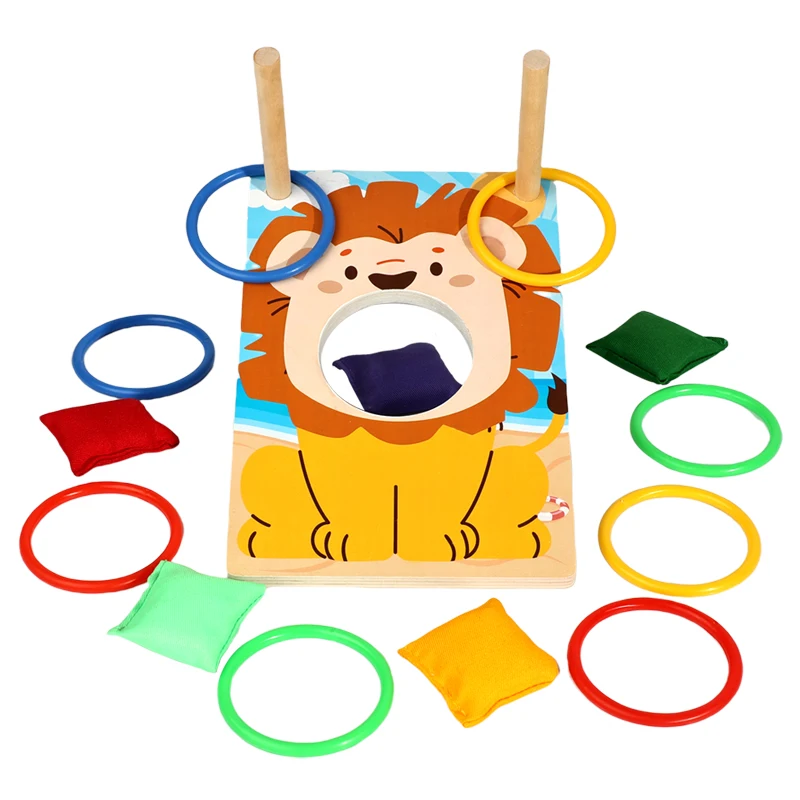 

Игра в метание мешков с песком, портативные игрушки для взрослых для мальчиков и девочек от 3 лет, игровой набор мешков с фасолью, лучший подарок для детей, подарок