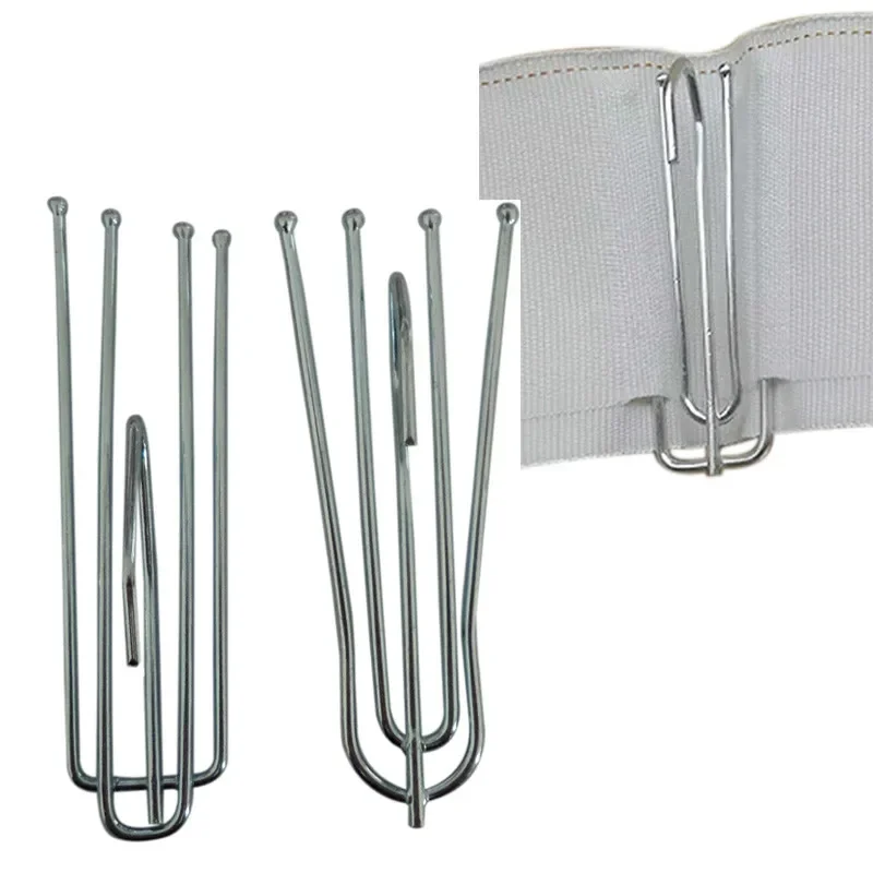 25 Pcs High Quality Curtains Hooks Use with Tape Curtain Accessories