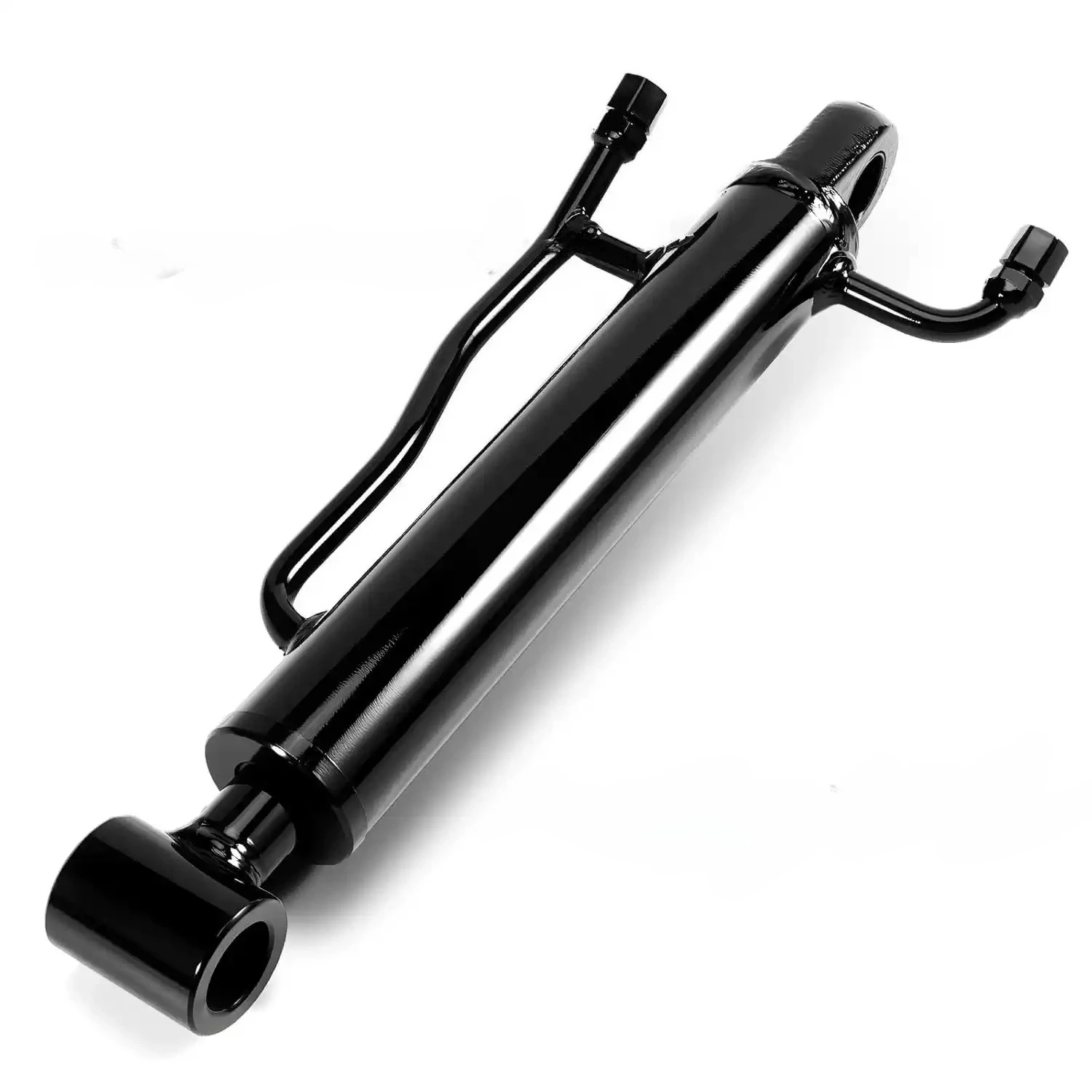 Small excavator thumb cylinder 25mm 0.98-inch mini excavator single/double hole hydraulic thumb clamp 1pcs