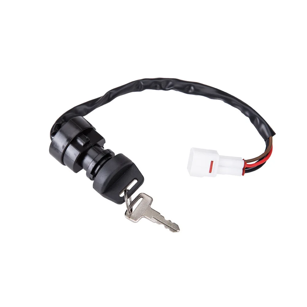 4 Wire ATV Ignition Key Switch For Yamaha Warrior BIG BEAR YFM350 BANSHEE YFZ350 KODIAK YFM400 RAPTOR YFM50 /80 WOLVERINE YFM350