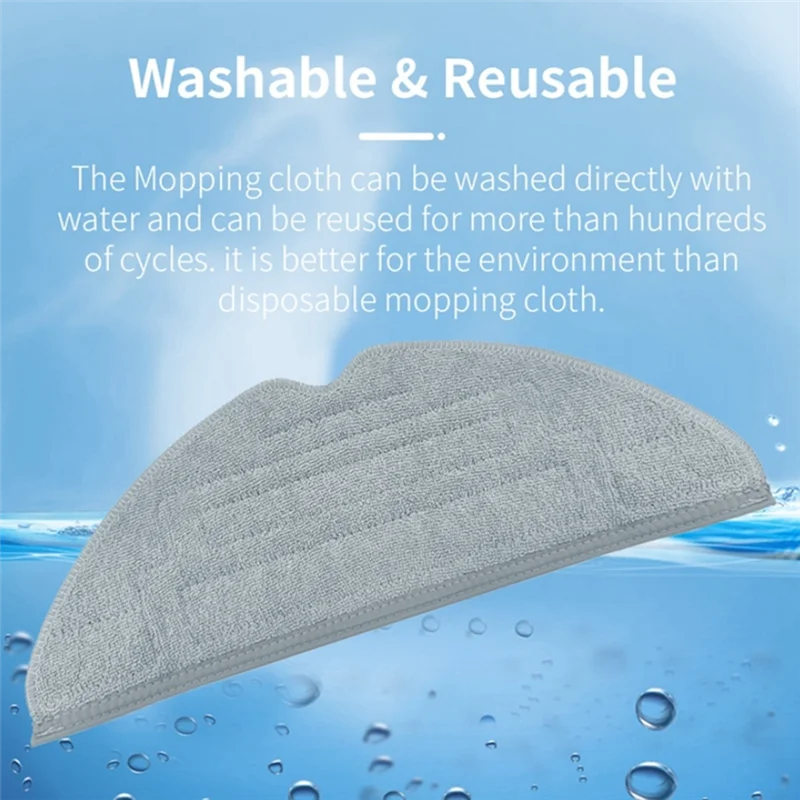 A01V-22PCS Washable Filter Mop Side Brush Dust Bags For Roborock S8 Pro Ultra /S8+/S8 Robot Vacuum Cleaner Replacement Accessori