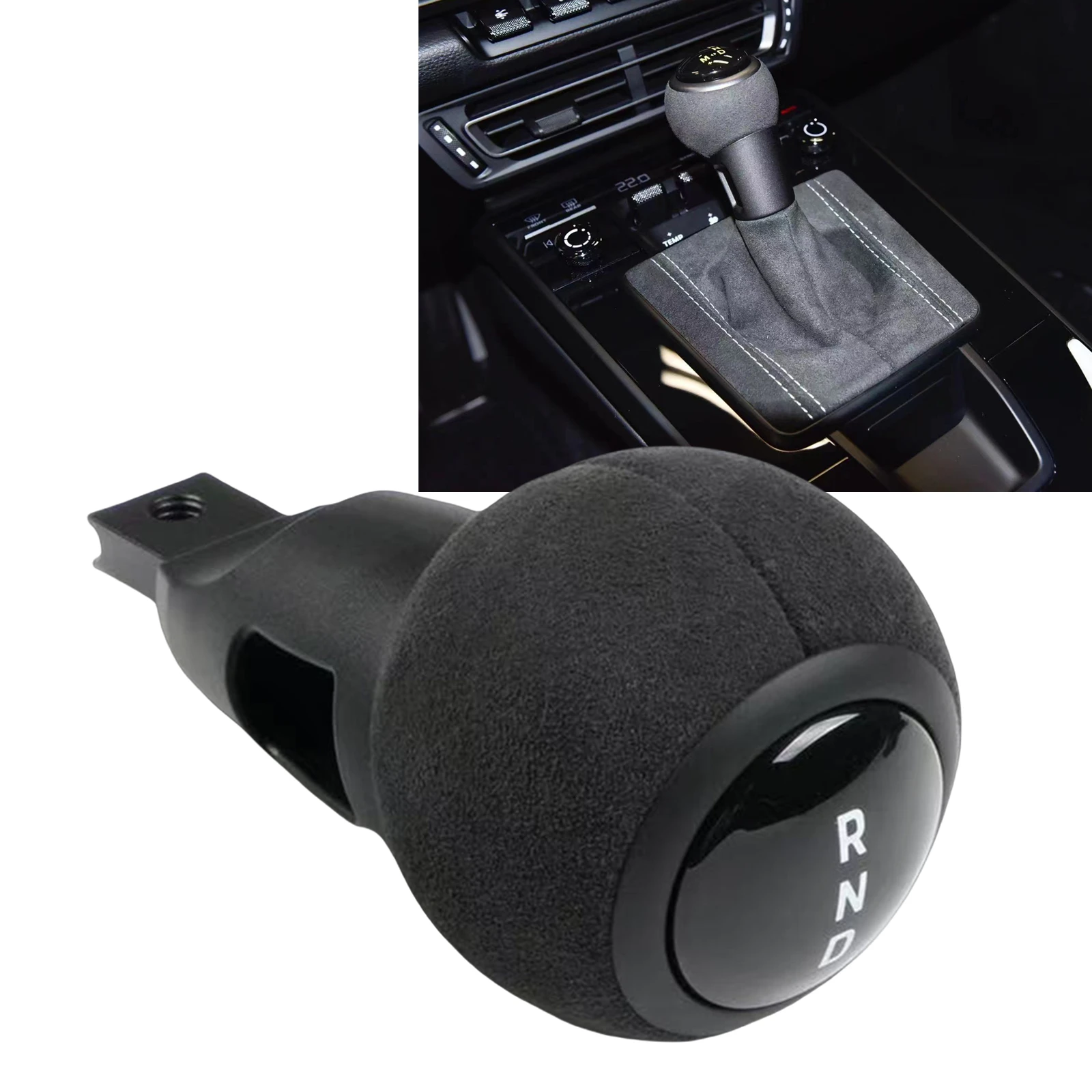 Interior Center Gear Shifter Shift Head Knob Gearshifter Cover For Porsche 911 Shifter 992 GT3 2021-2022