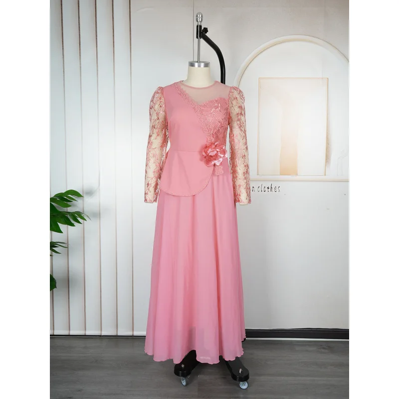 플러스 사이즈 아프리카 파티 롱 드레스 여성용 신상 다쉬키 안카라 스팽글 이브닝 가운 터키 의상 로브 아프리카 의류