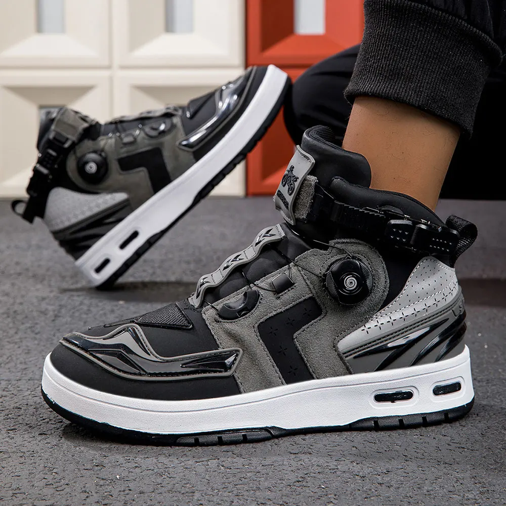 

Мужские мотоциклетные ботинки, дышащие противоскользящие мотоциклетные ботинки, мужская обувь из ТПУ с защитой из микрофибры, обувь для мотокросса, ботинки для мотоциклов