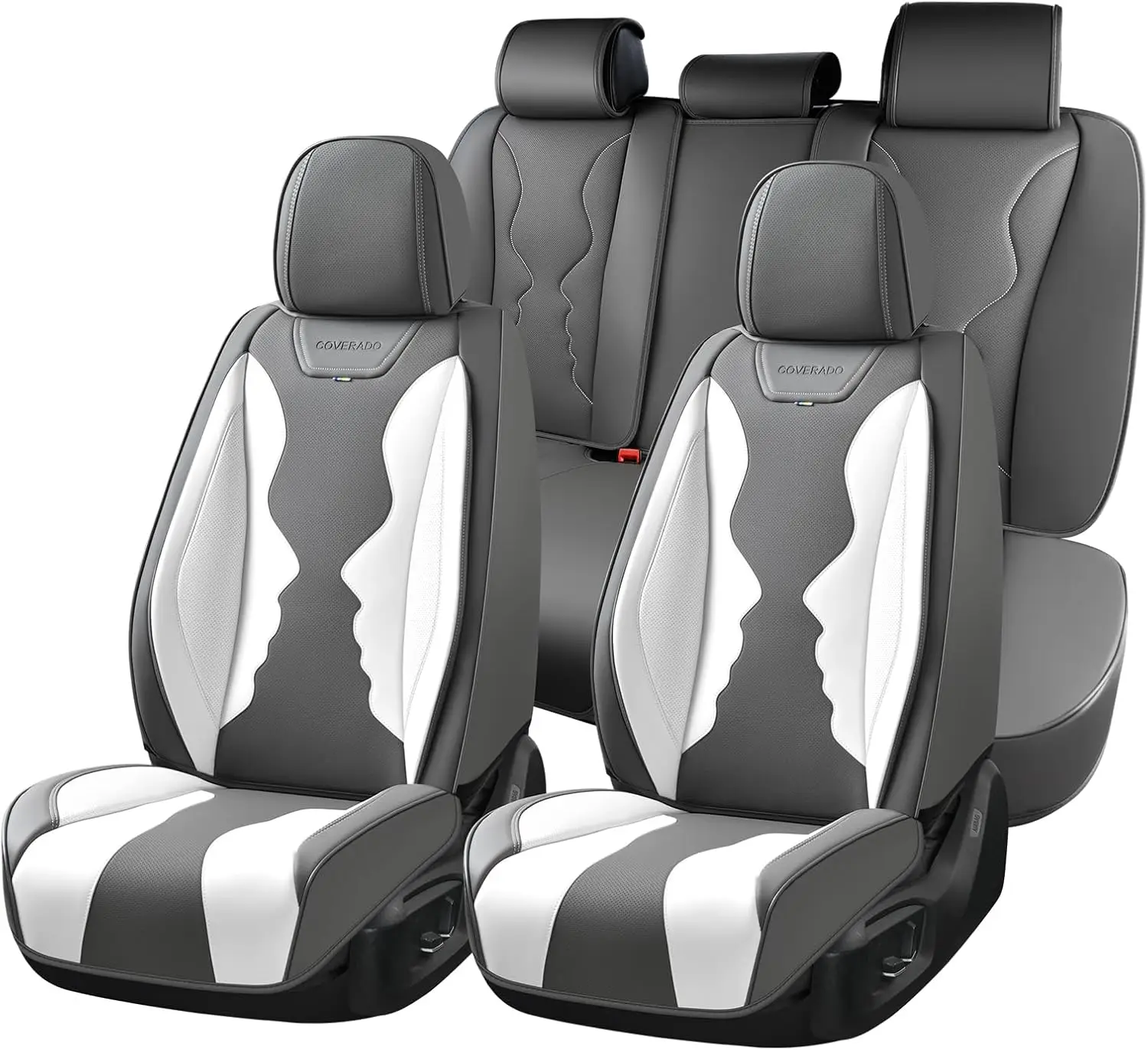 

Чехлы на автомобильные сиденья Pride Ride, полный комплект, чехлы на сиденья Rainbow для LGBTQ+, кожаные водонепроницаемые универсальные чехлы для салона автомобиля, сиденья для M