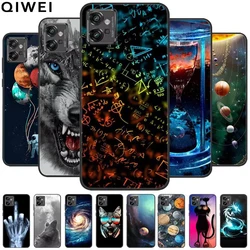 For Motorola Moto G32 Case G 32 2022 Shockproof TPU Bumper Silicone Soft Phone Cover for Moto G72 G 72 4G Cases Wolf Lions Print