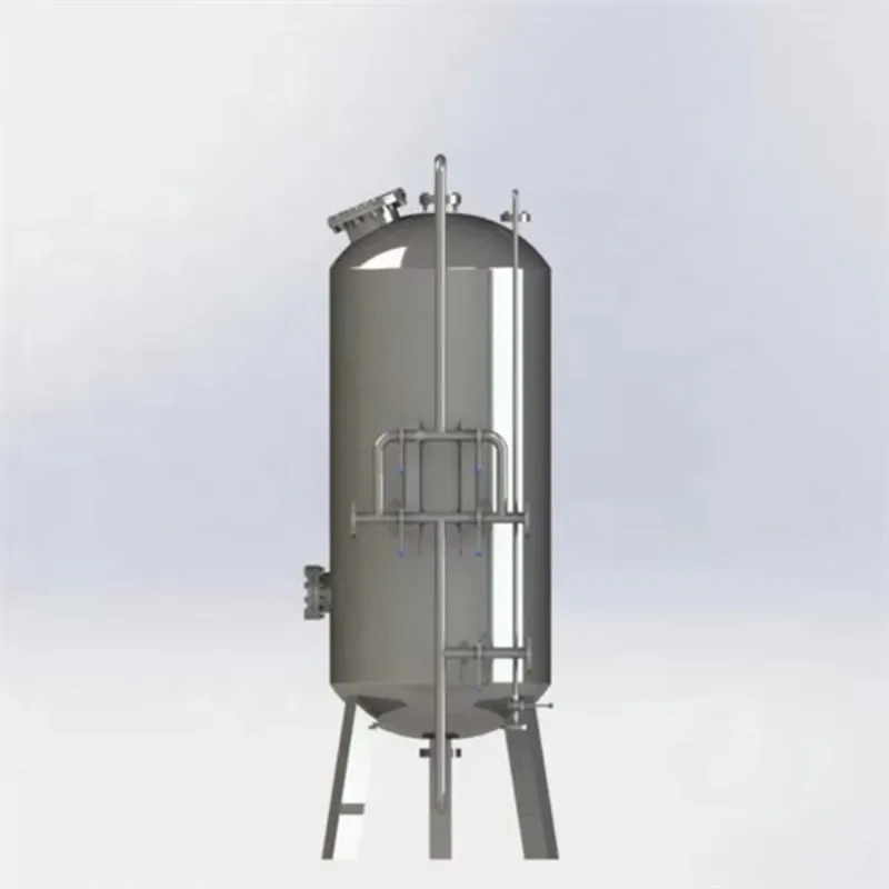 Industrial Stainless Steel Water Filter Tank Multi Media Sand Carbon Filter for RO Pre-treatment System