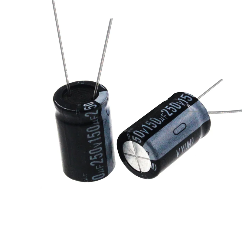 

2pcs 150uF 250V 150MFD 250VDC Aluminum Electrolytic Capacitor 16*25mm Radial 150mf250v 150uf250v 250v150mf 250v150uf