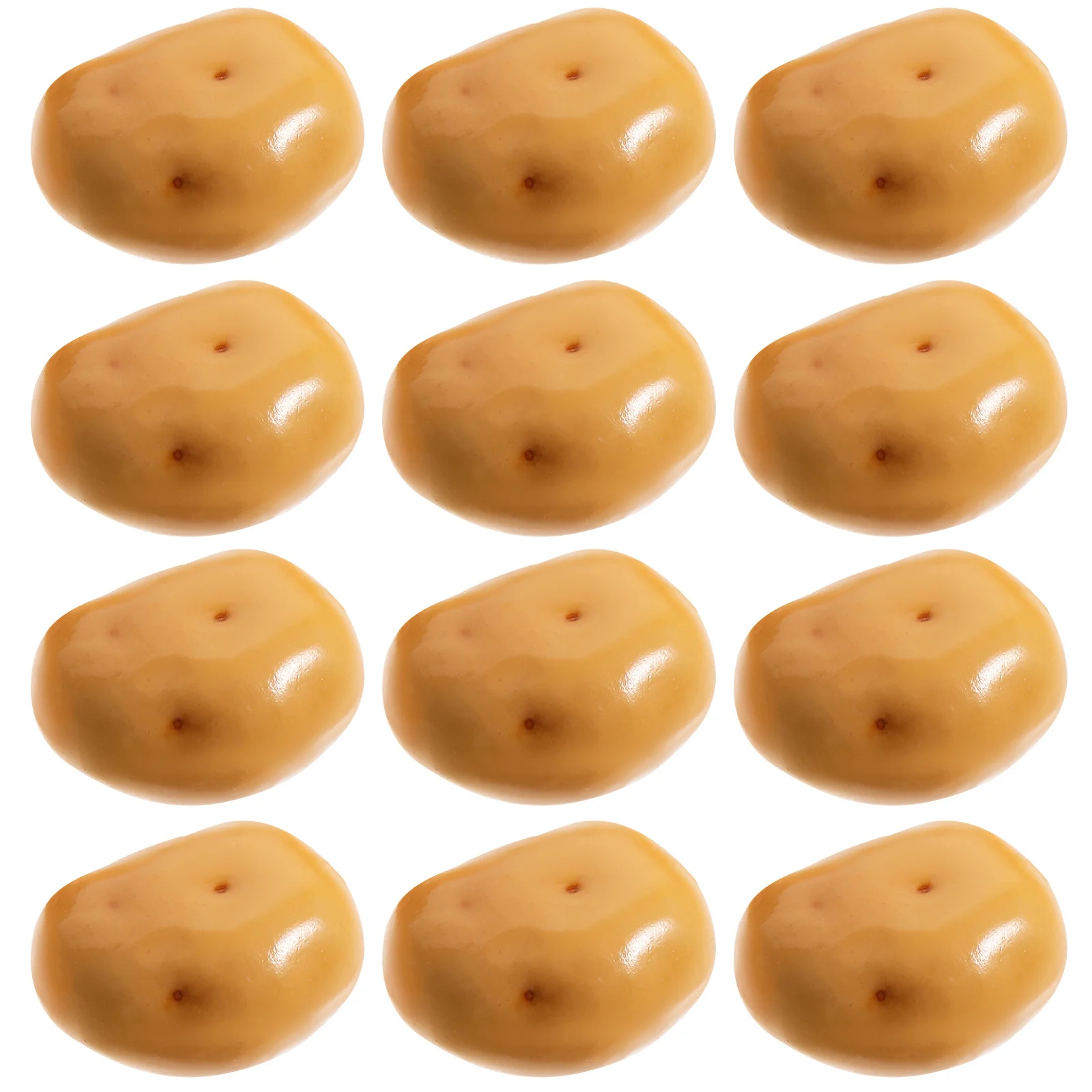 

20Pcs Artificial Potatoes Simulation Vegetables Mini Realistic Lightweight Decoration Home Photography Party Garden Prop