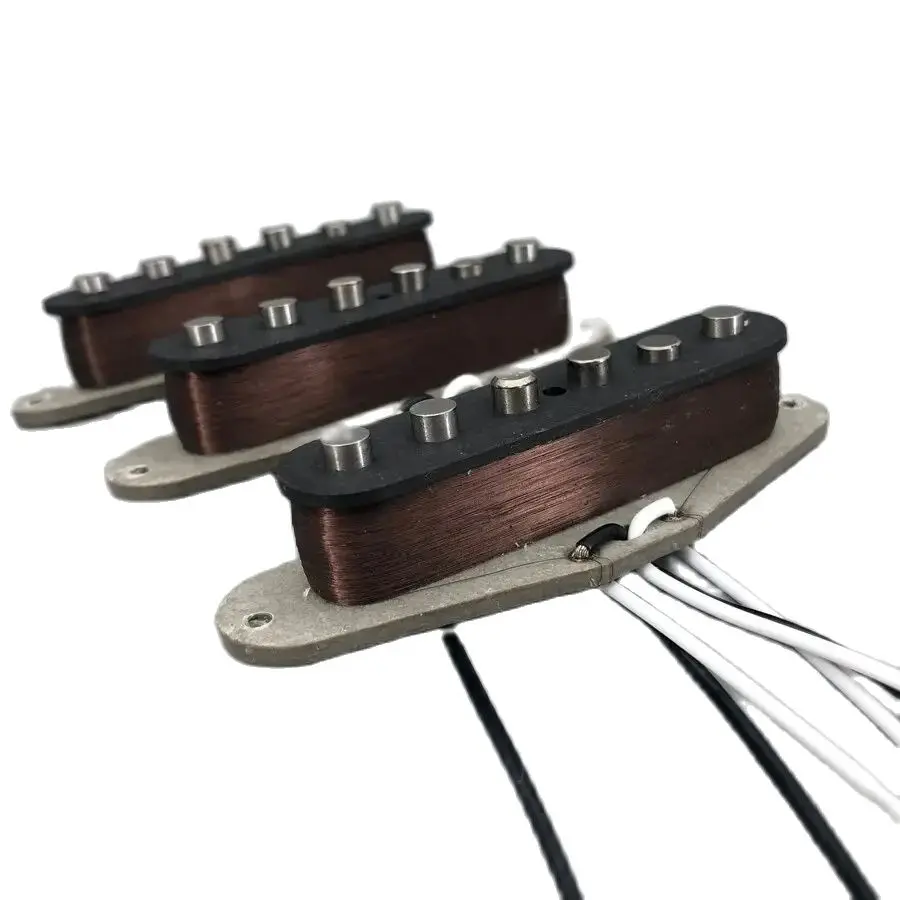 

Upgrade SSS Copper Wire Alnico5 Single Coil 69 Guitar Pickup Set Professional Guitar Parts