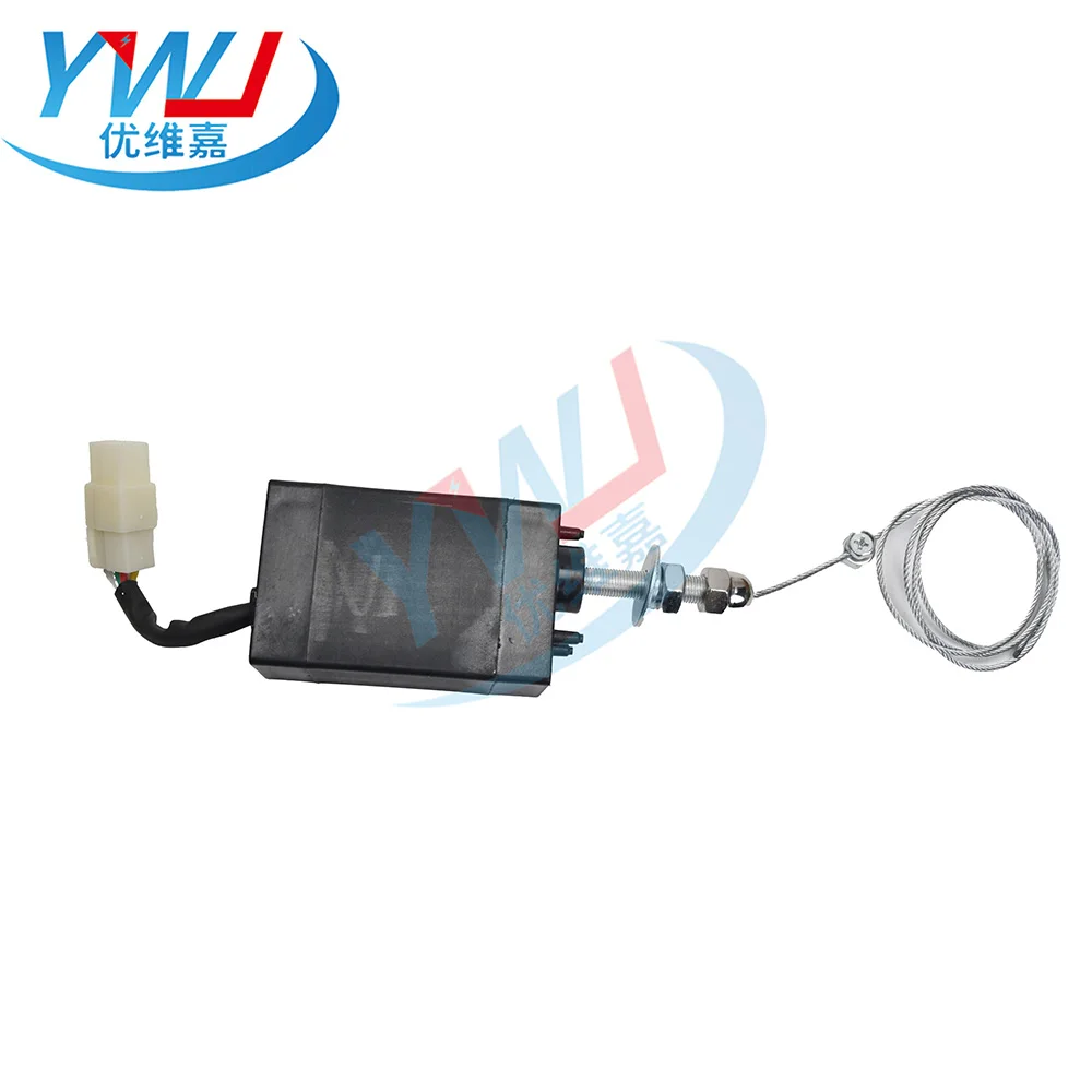 Ky-xhq-pt Diesel Engine Fuel Shut-off Solenoid Valve Xhq-pt 12v 24v Generator Set Stop Power