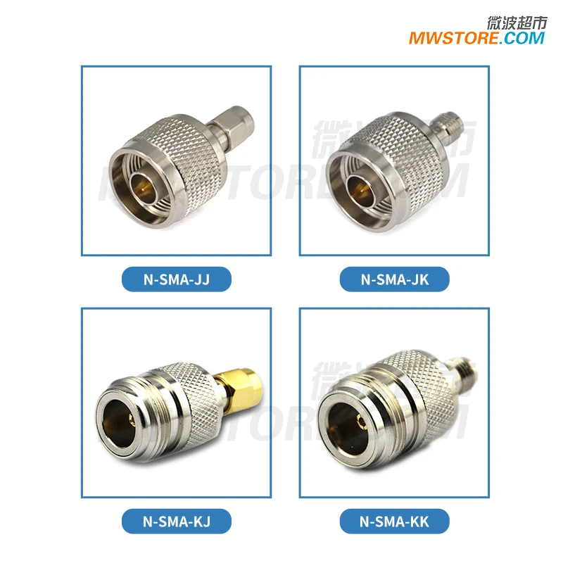 N-to-SMA Adapter Revolving Female to Female N/SMA-JJ/JK/KJ/KK DC-12.7G