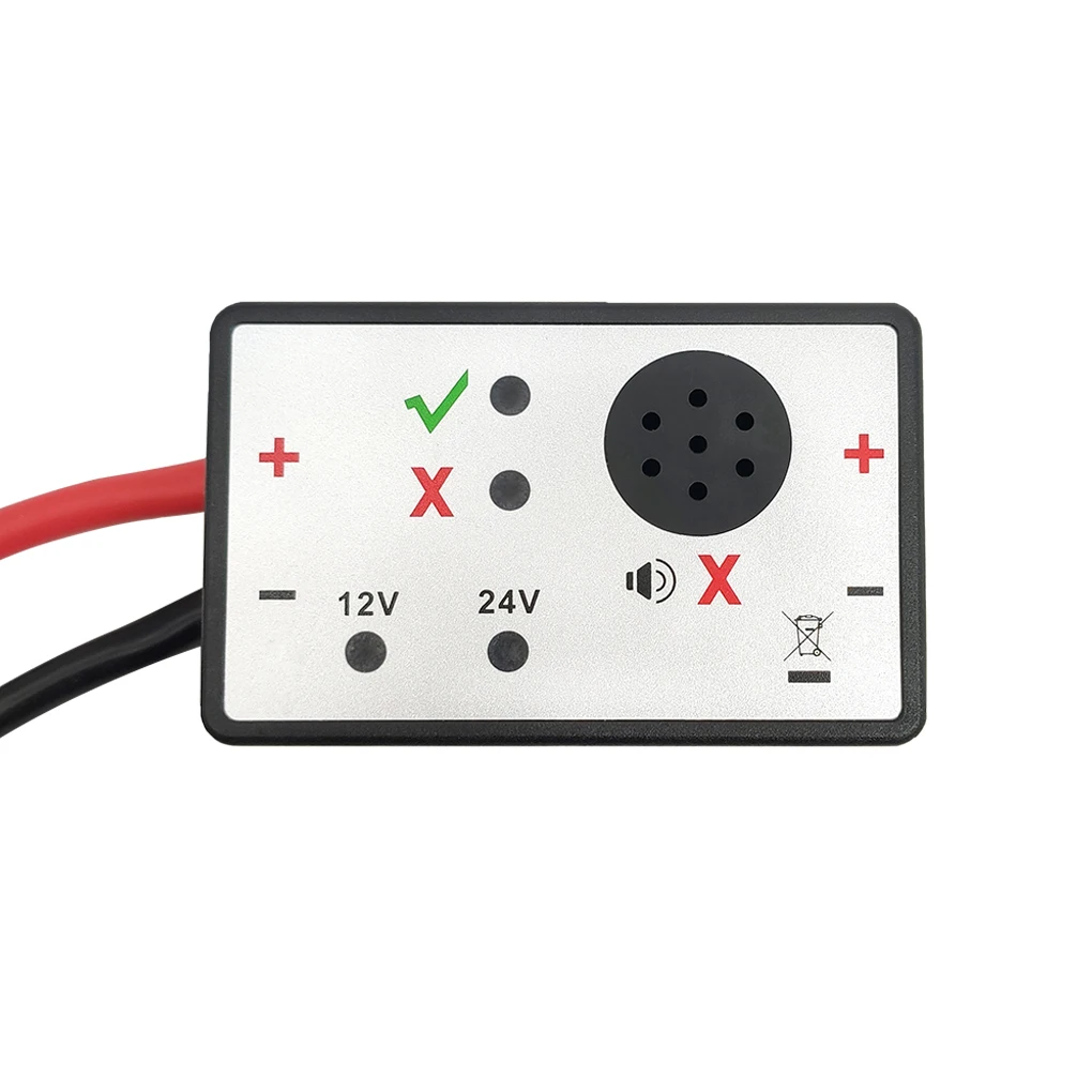 12 24V Car Battery Surge Protector Automotive Battery Anti-zap Surge Protector with 2 Clamp