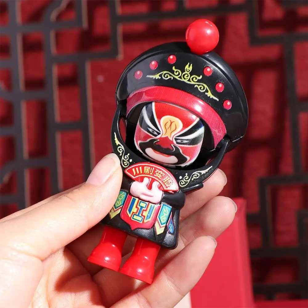 Face Change Sichuan Opera Face Changing Doll Sichuan Opera Chinese Style Face Changing Toy DIY Crafts Mini Opera Face Makeup