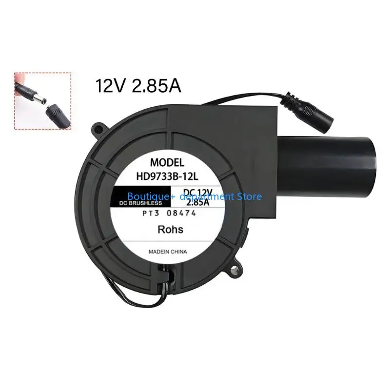 E1PD 100CFM Centrifugal Extracted Fan For Outdoor Stove BBQ Equipment Ventilation