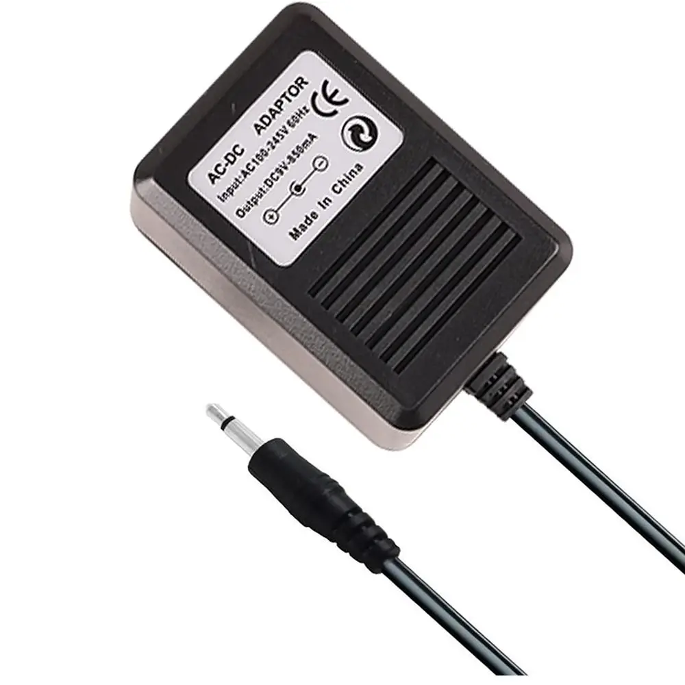 Fonte de Alimentação para Atari 2600, Adaptador de Cabo de Alimentação AC, Compatível com Atari 2600 System Console, 9V, 850mA