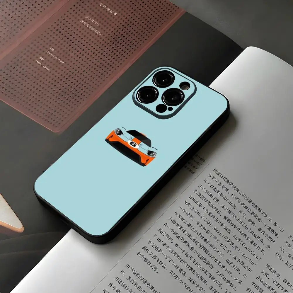 Car Painting racing Gulf(1) Phone Case for iphone 15 12 14 se 2022 pro max 11 13 xr x xs mini plus funda shell cover