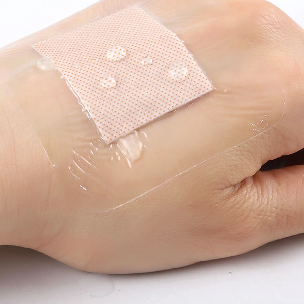 20/30pcs Fixation Tape Bandage Pu Bad wasserdichte selbst klebende Wund verband Bänder Überlebens band Hilfe – Detail 5