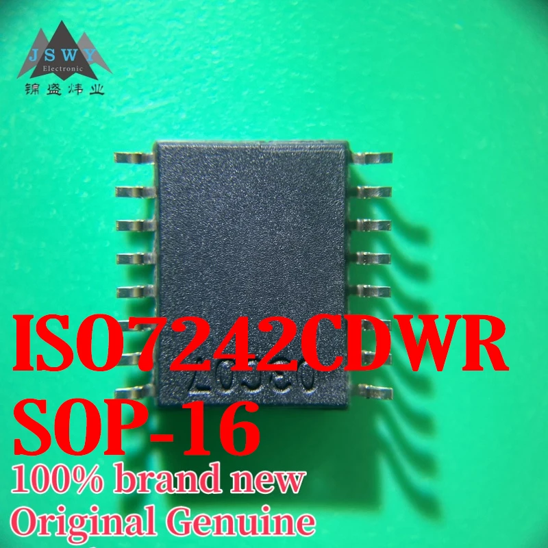 (5/50 قطعة) ISO7242CDWR الشاشة الحريرية ISO7242C SOP16 رقاقة المعزل الرقمي العلامة التجارية الجديدة الأصلية مخزون كبير شحن مجاني