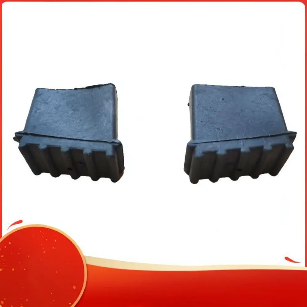 Durable Ladder Leg Rubber Caps Non Slip Mat For Folding Step Ladder Square Tube Feet Floor Protective Covers