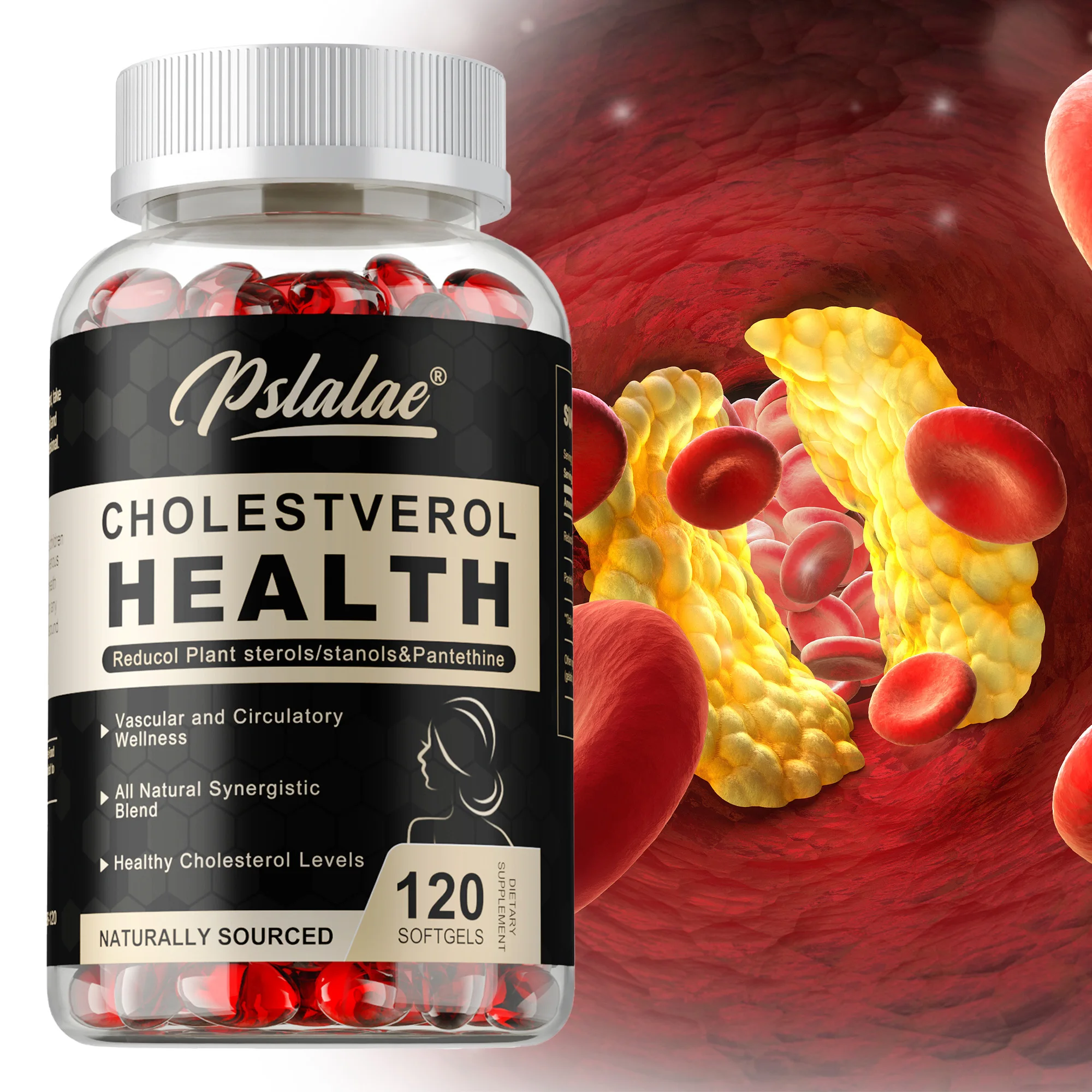 

Cholesterol Health - Heart Health, Adrenal Health, Immune System, Boosts Metabolism, Supports Healthy Cholesterol Levels