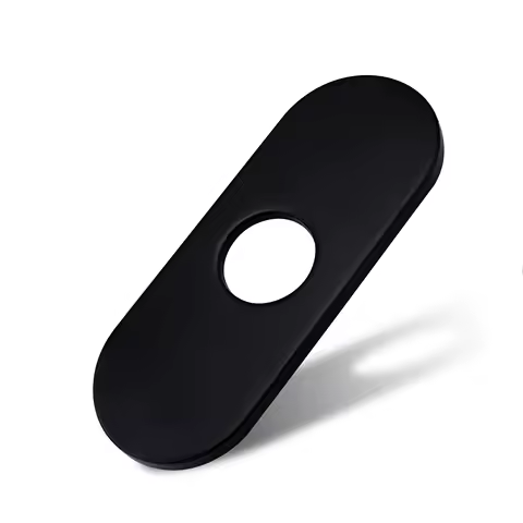 Sink Sink Base Decorative Panel Faucet Deck Plate Tap Cover Deck Plate Bathroom Faucet Escutcheon Plate Faucet Hole Cover