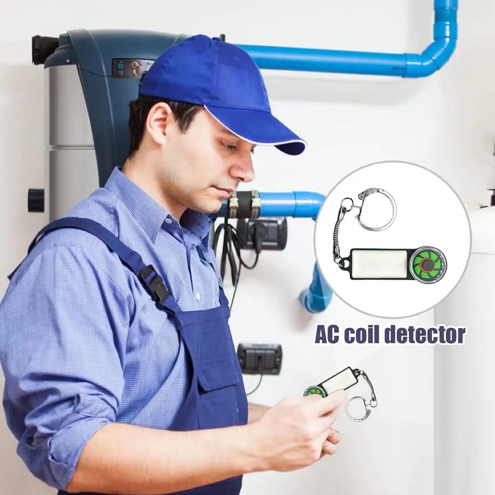 AC Detector For Circulating Pumps Magnetic Portable Testing Tools AC Equipment Tools For Industrial Compressor Pump Relay Coil