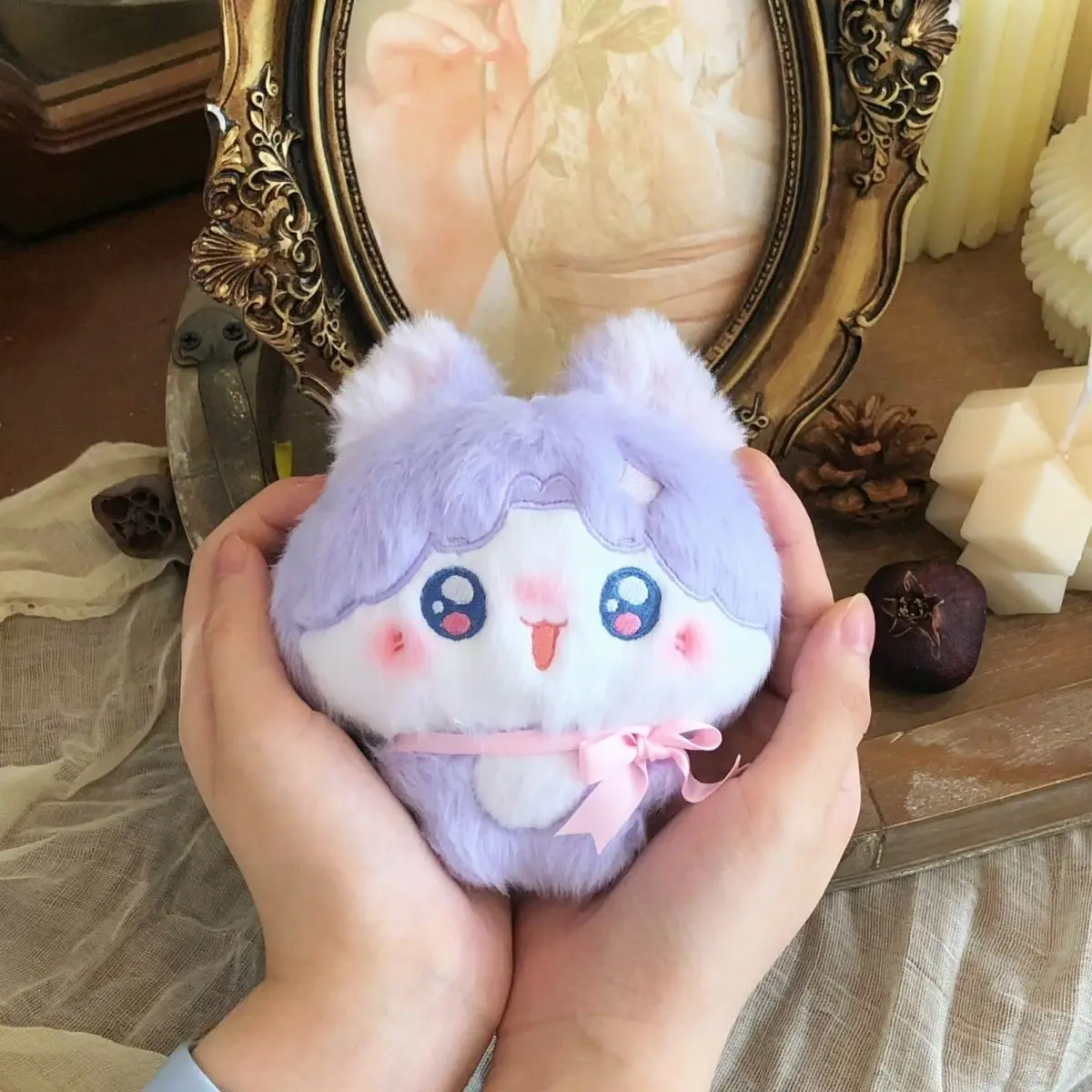 10cm Lalka Love and Deepspace Sylus Caleb Rafayel Xavier Zayne Anime Series Puszysta Bawełniana Maskotka Kreskówkowa Zawieszka Prezent na Boże Narodzenie