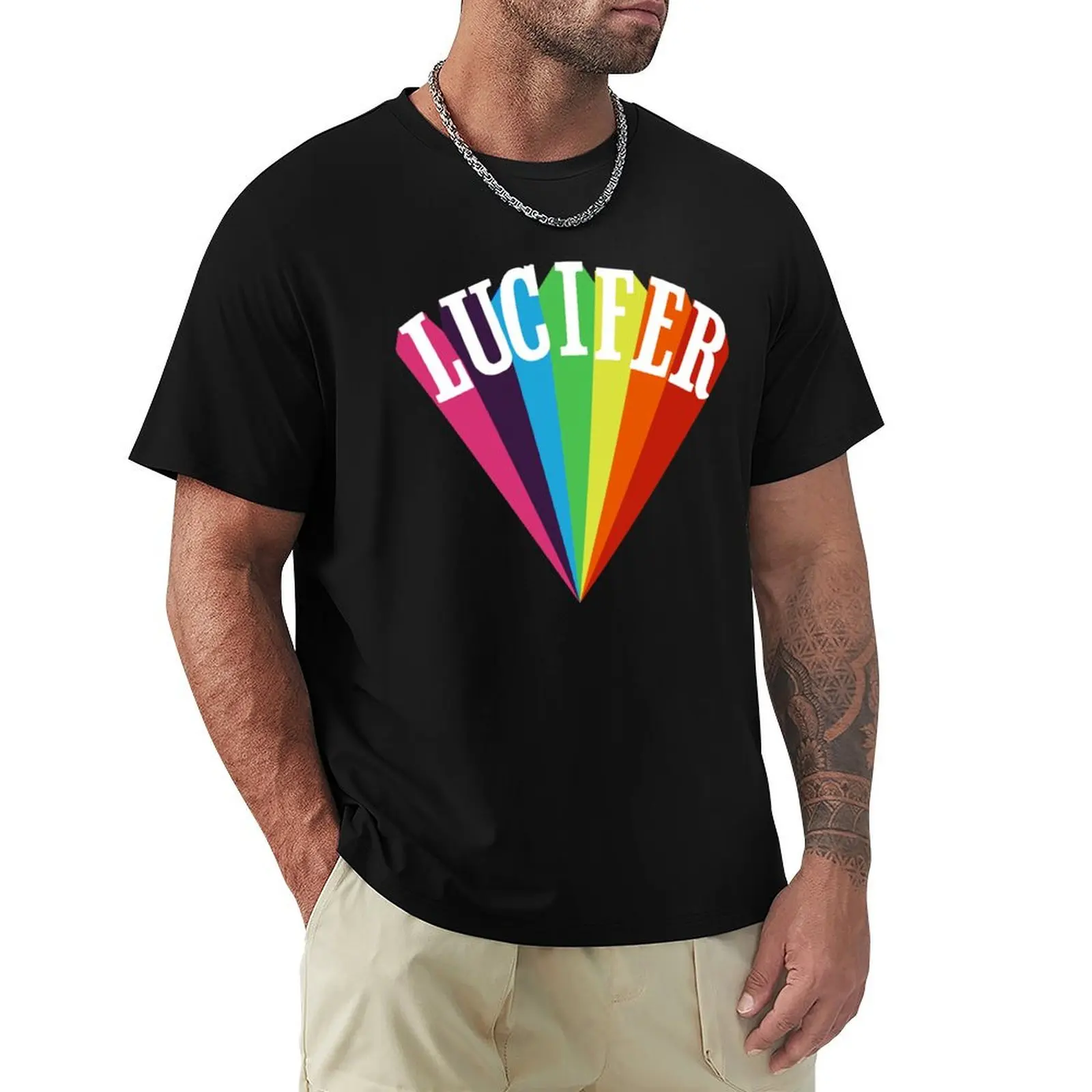 

Lucifer Rising Film Vintage T-Shirt blue archive kawaii clothes mens graphic t-shirts
