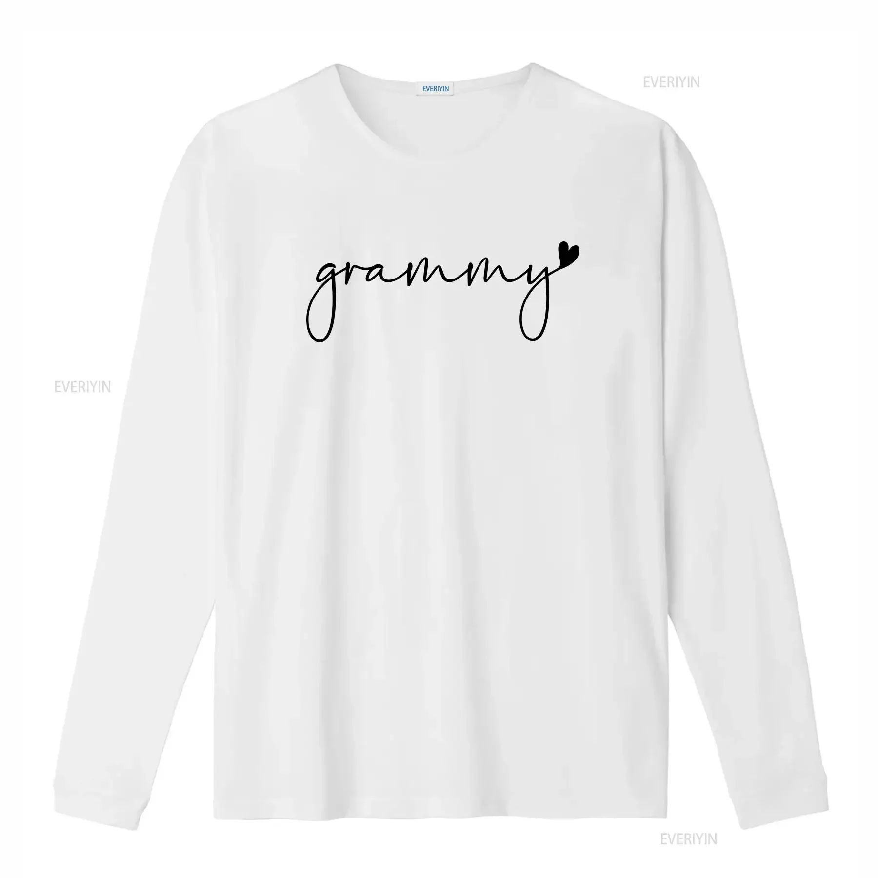 Grammy T Shirt HearT New Grandma with Birthday Mothers Day For Gigi vintage Washed Unisex streetwear Slightly Versatile fashion