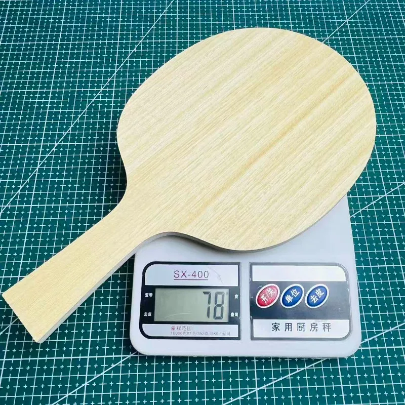 9-ply Thickened Table Tennis Blade Diy Carbon Fiber Custom Thickened Paulownia Wood Core Ping Pong Bat Paddle with FL Handle image 6