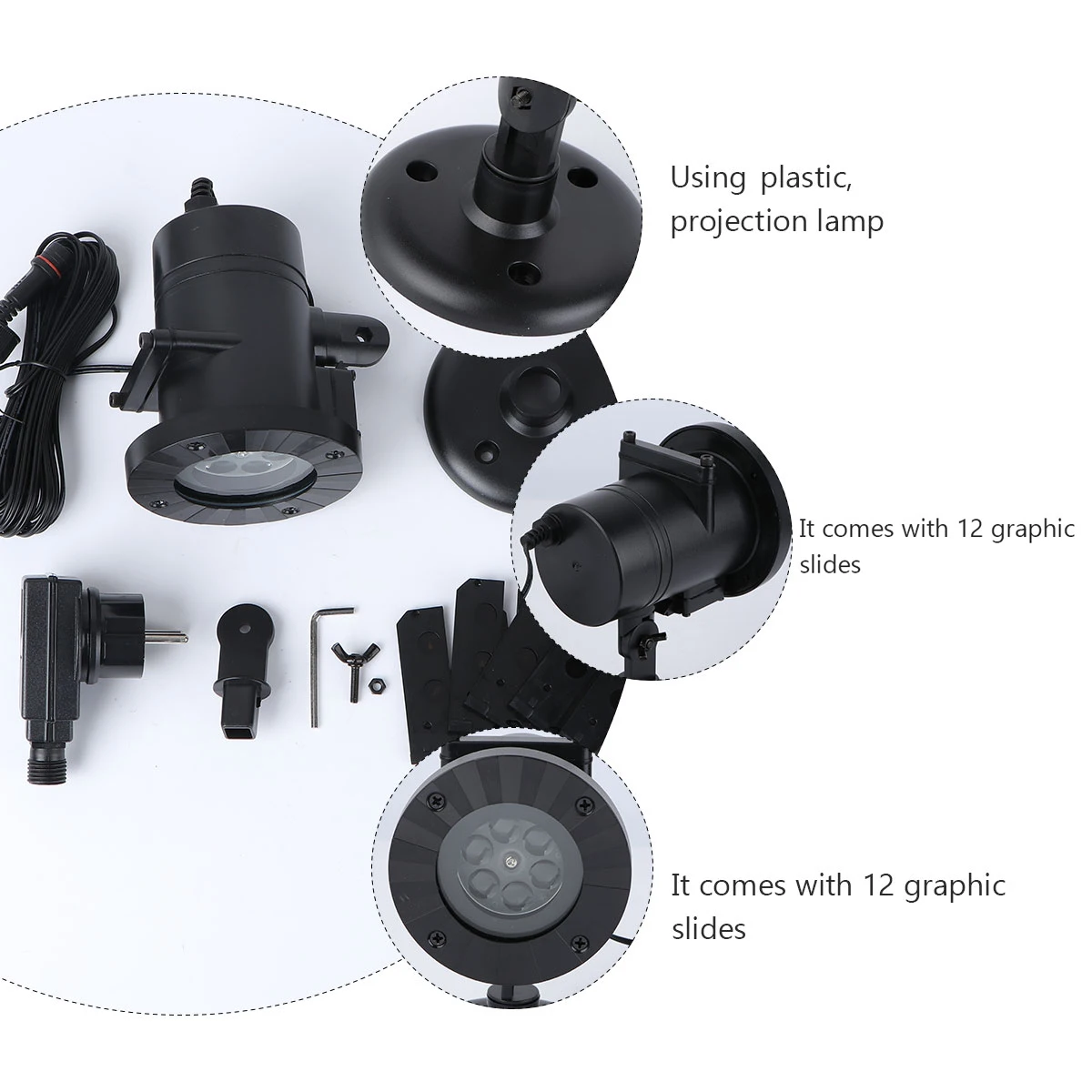 Christmas Light Projection Outdoor Spotlight Lamp Party Decoration