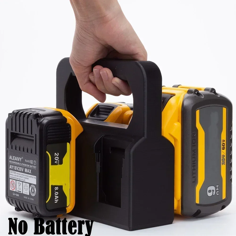 4x Battery Holder Portable Storage Rack Bracket Holder For DeWalt 18V XRP DCB205 DCB203 Battery (NO Batteries)