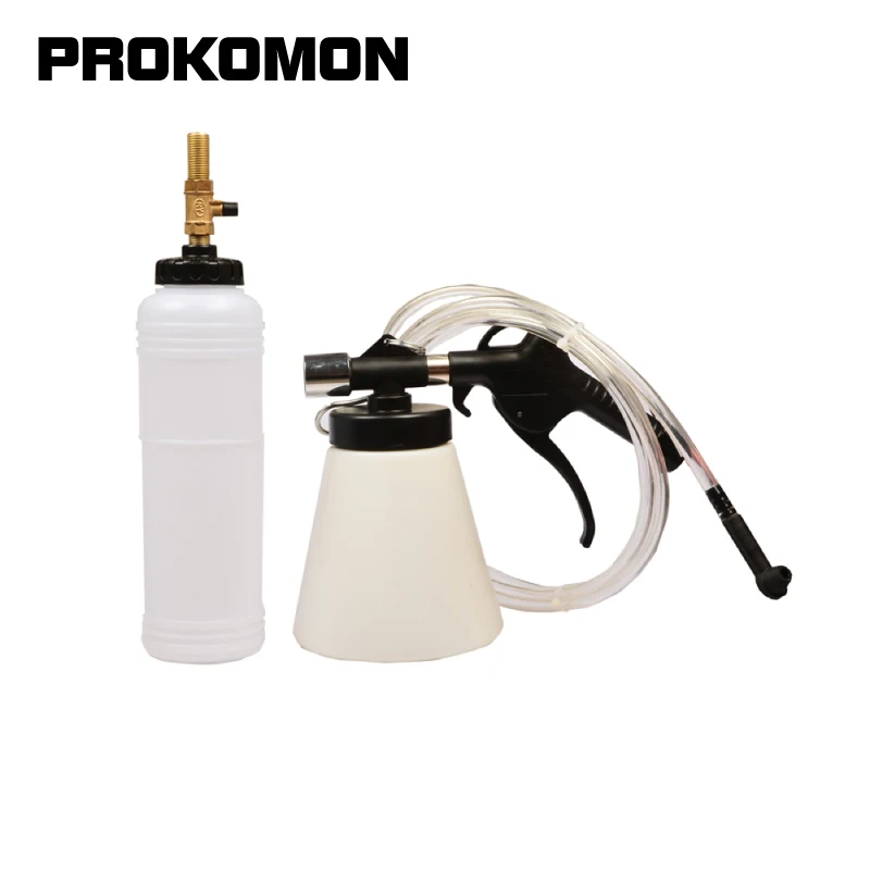 Air Pneumatic Brake Fluid Bleeder Pressure Storage Tank Kit Tool Bleeding Bottle