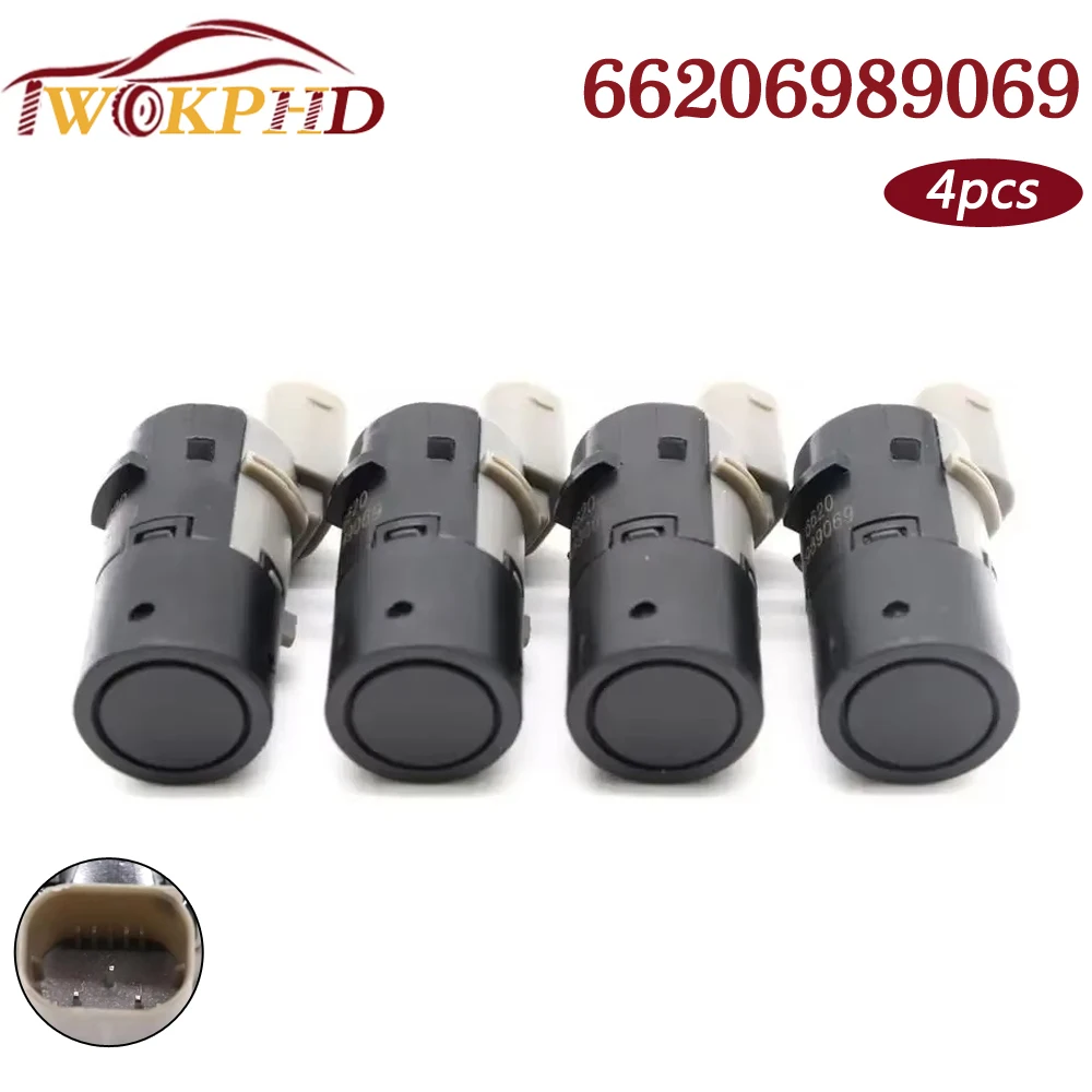 

NEW Reverse Backup Assist PDC Parking Sensor For BMW E39 E46 E53 E60 E61 E63 E64 E65 E66 E83 66200309540 4PCS 66206989069