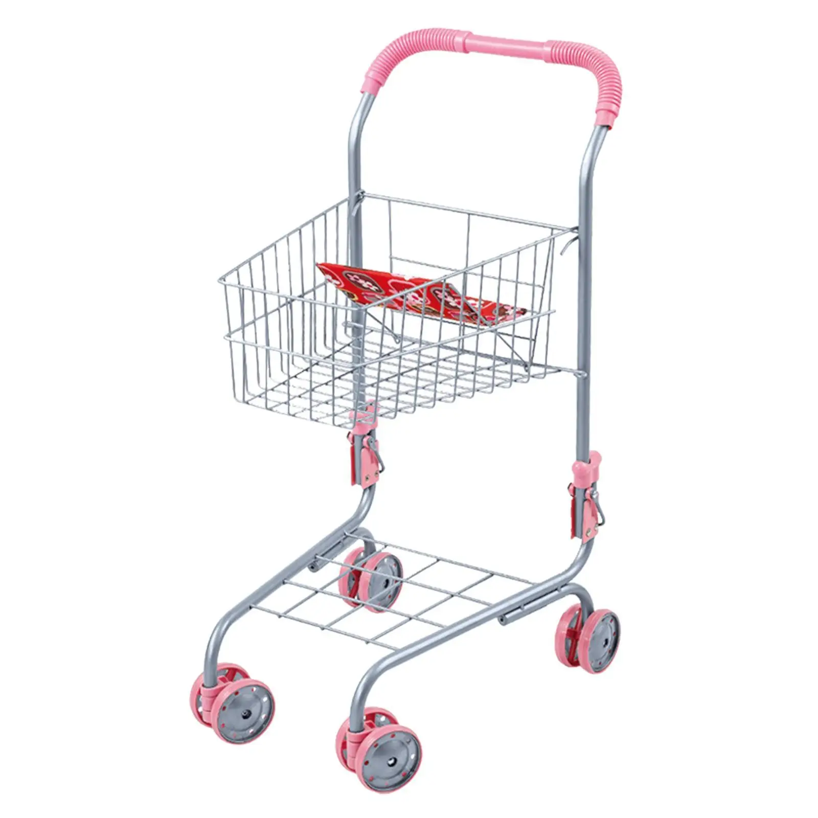 Kids Shopping Cart Party Favors Easy to Push Baby Trolley for Kids Gift