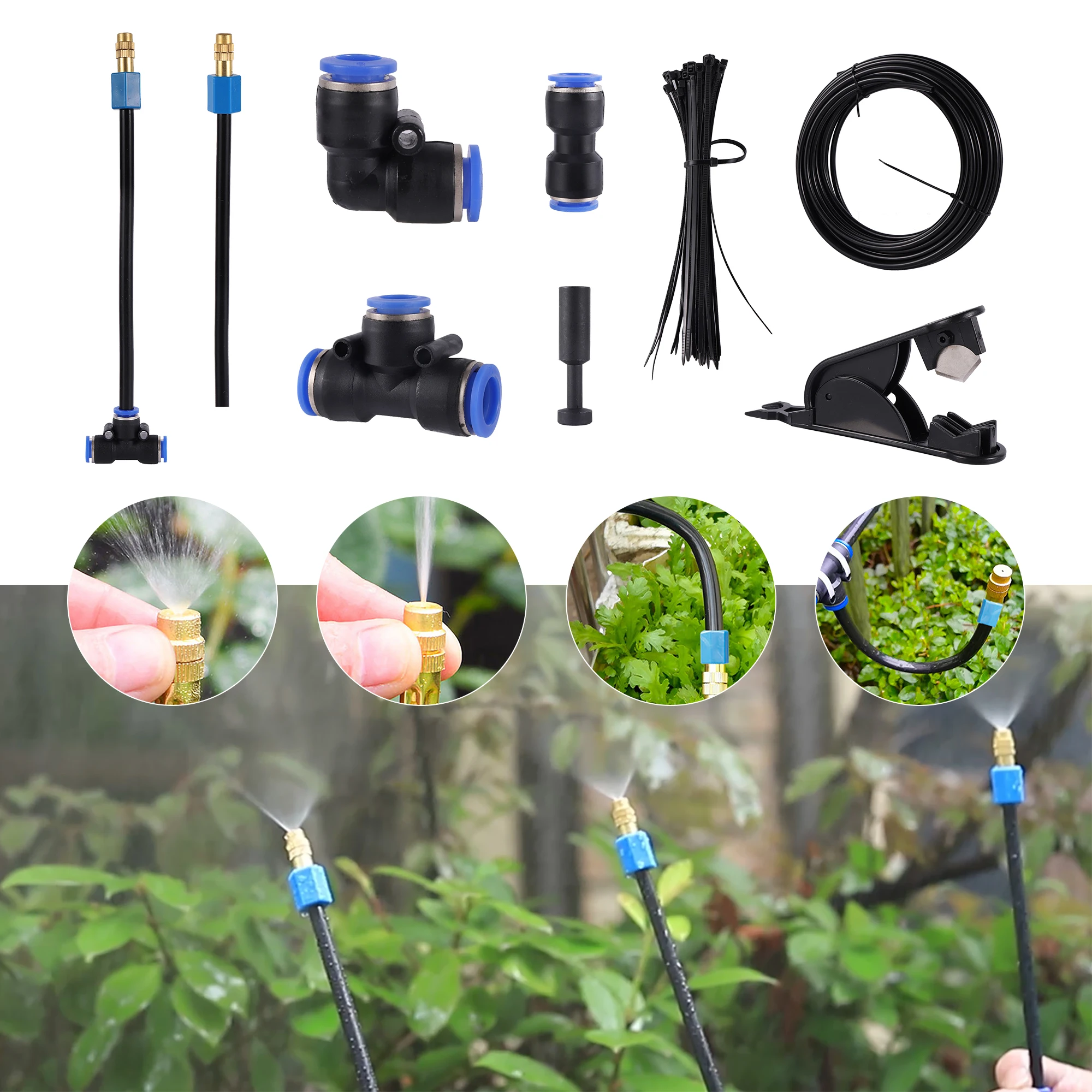 

Free Bending Atomization Nozzle Adjustable Atomization Nozzle Irrigation Sprayer Greenhouse Humidification Atomization Nozzle