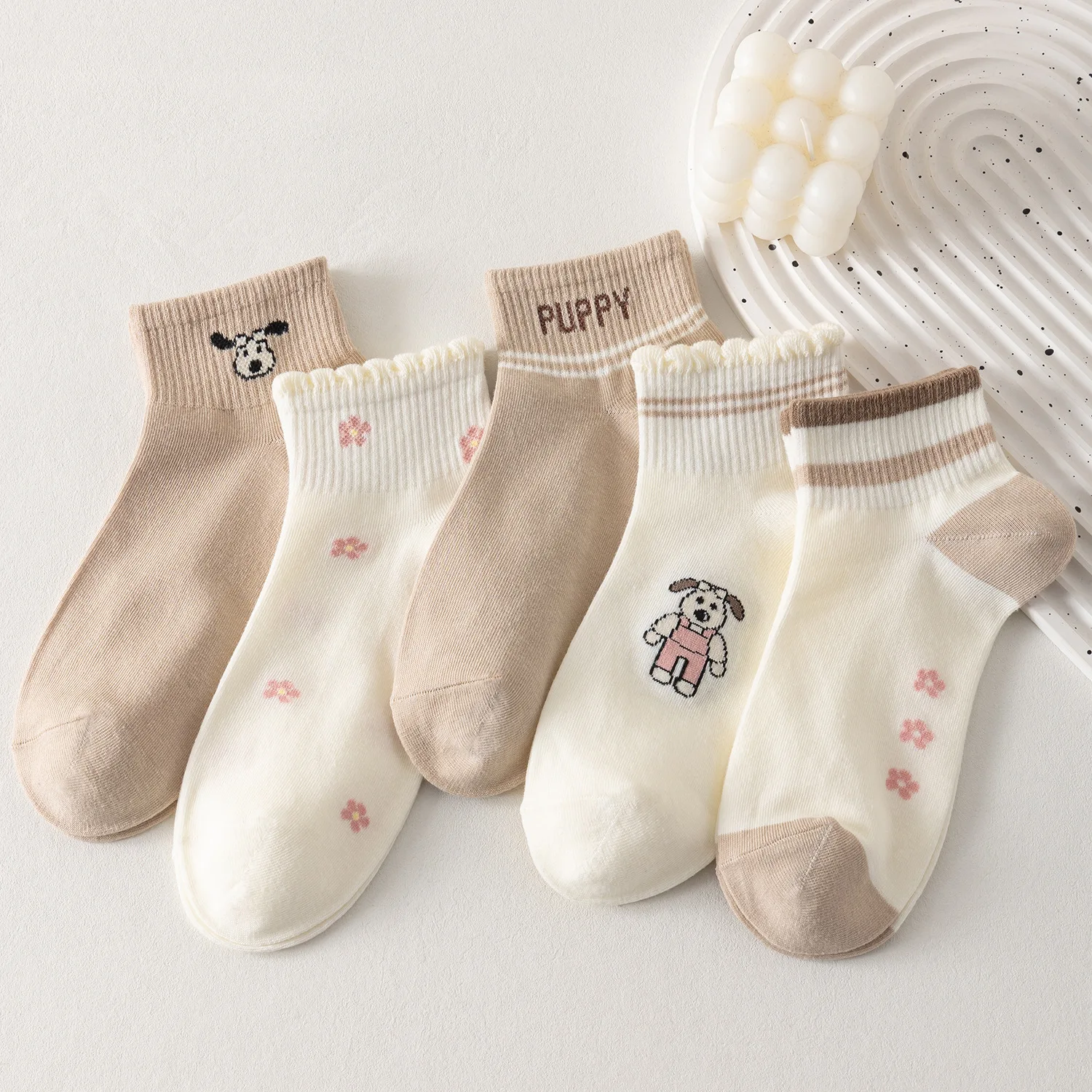 

Cute Cartoon Socks - Children's Autumn New Style Short Socks, Cotton Socks, Casual and Versatile Socks for Women