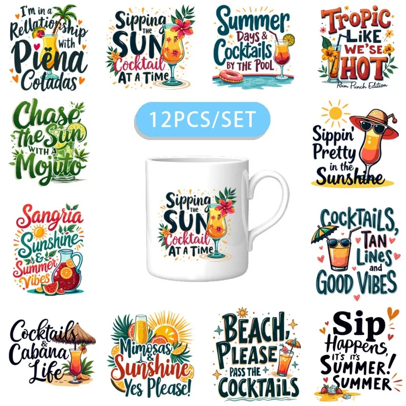 12PCS/SET Summer Co…