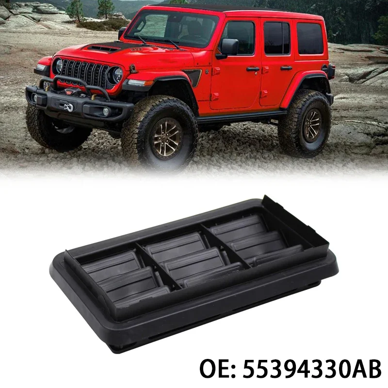 Rear Tailgate Vent Air Outlet Quarter Panel Grille For Jeep Wrangler JK 2010 2011 2012 2013 2014 2015 2016 2017 2018 55394330AB